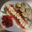 Tomato Basil Artichoke Platter
